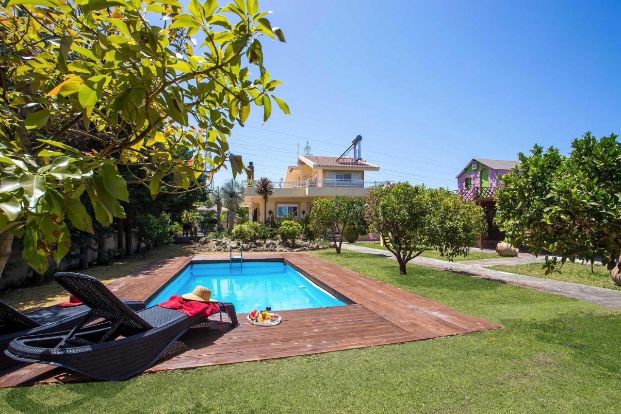 Villa Laylande House Theológos Exterior foto